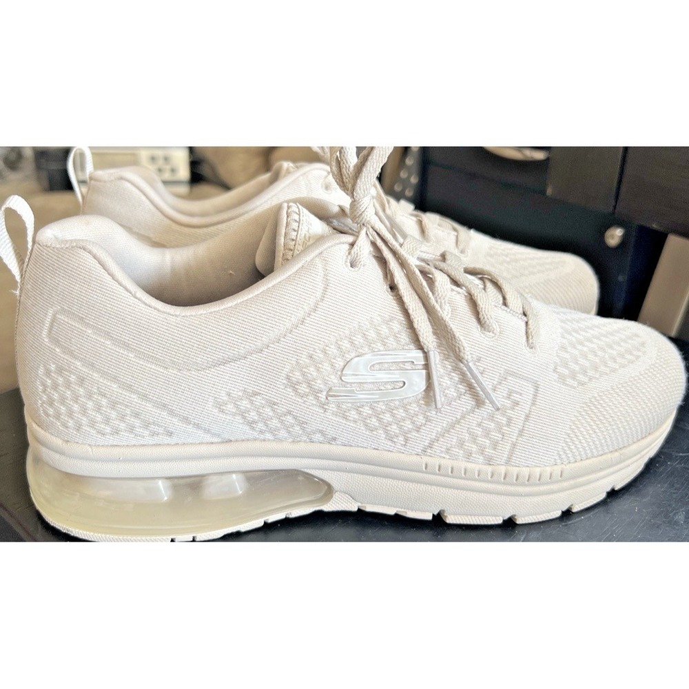NICE! Women's SKECHERS SKECH-AIR ELEMENT 2.0 Sneakers -Beige- Shoe Size US 9.5M